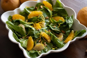 Spinach and Citrus Fruits